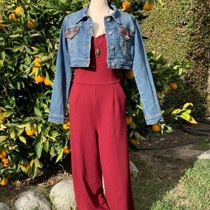 Classic Red jumpsuit by: HAVE